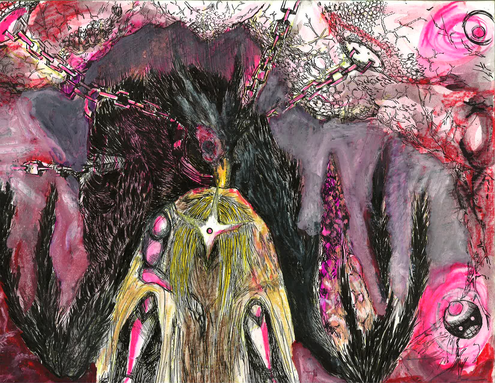 Solabot's Chambers, drawing