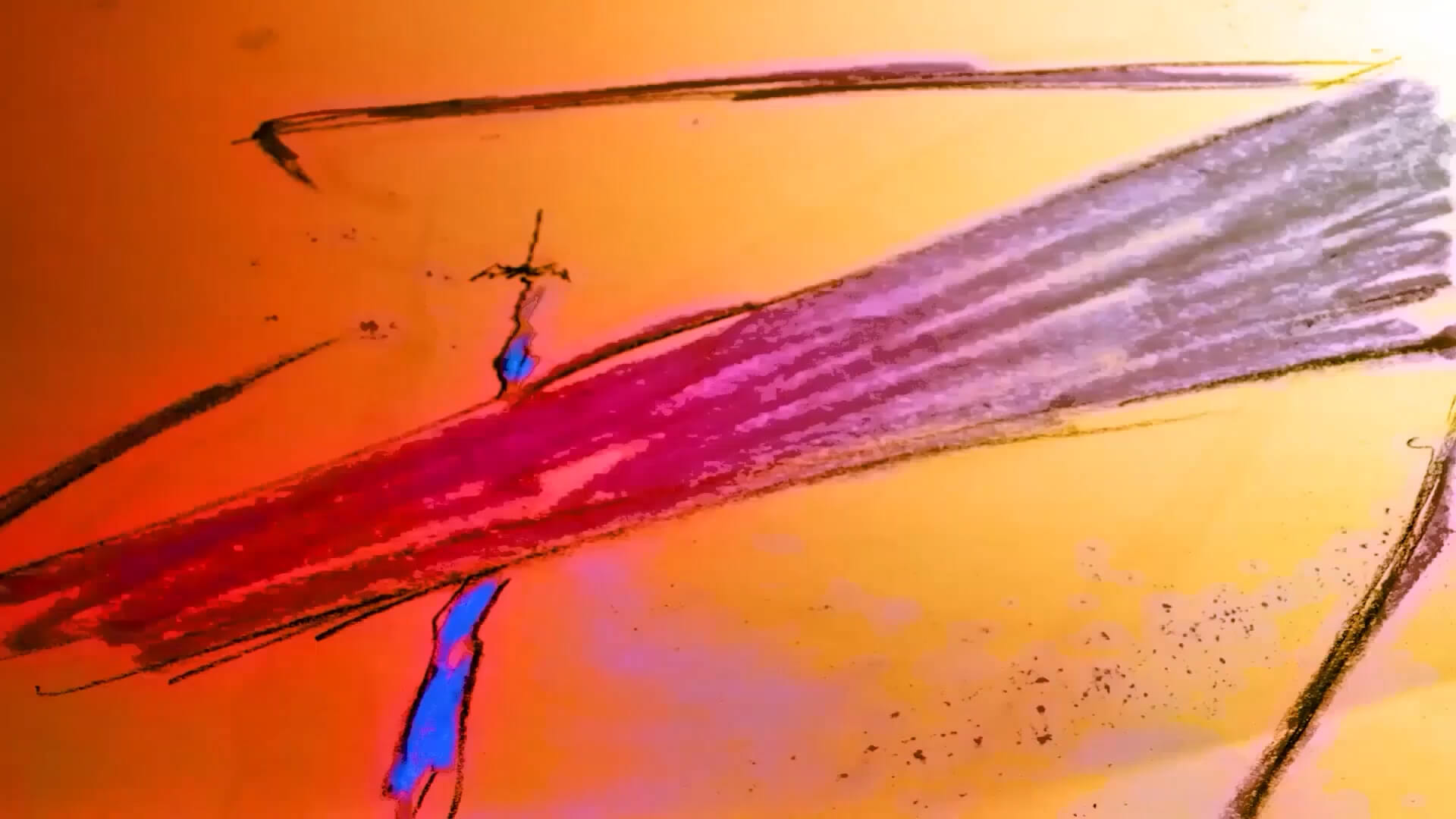 Swordsurfing in the sky animation still 2